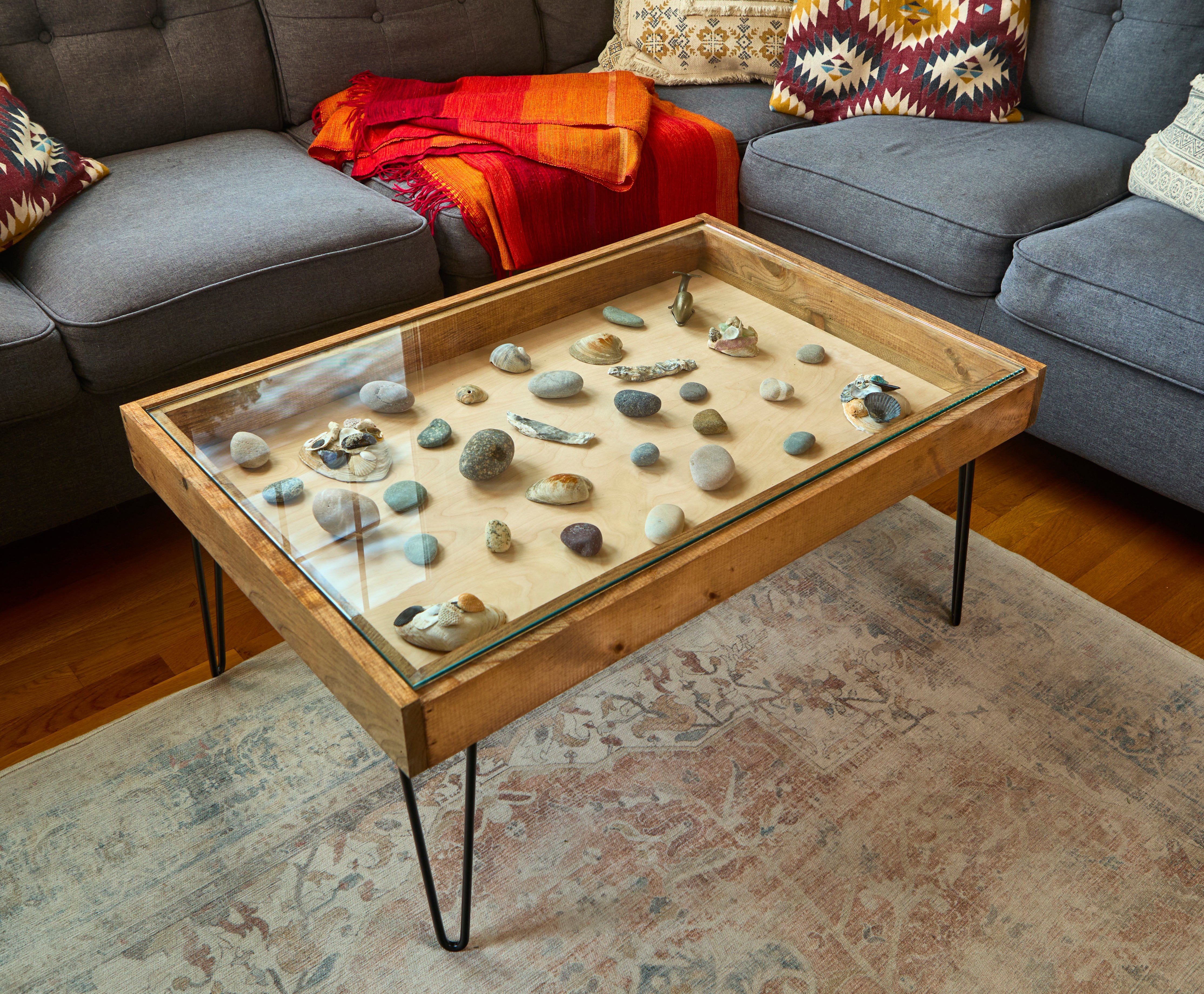 The Keepsake Display Table – Charles River Woodworks