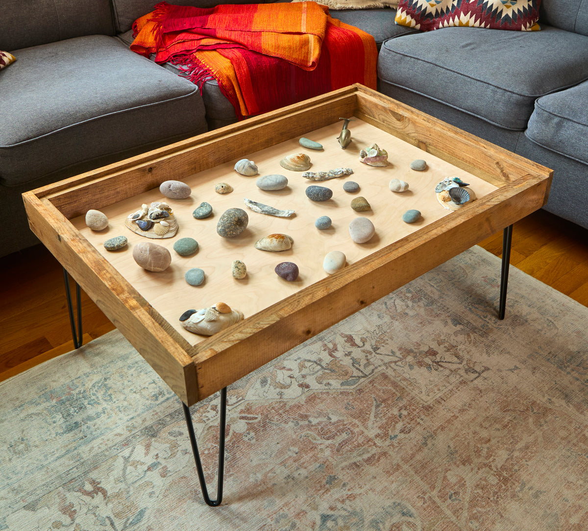 Rustic Display Tables – Charles River Woodworks