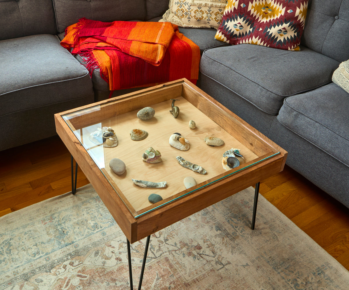 Rustic Display Tables – Charles River Woodworks