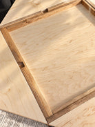 Folding Mahjong Game Table with removable glass top. Perfect for poker, blackjack, dominoes and more.