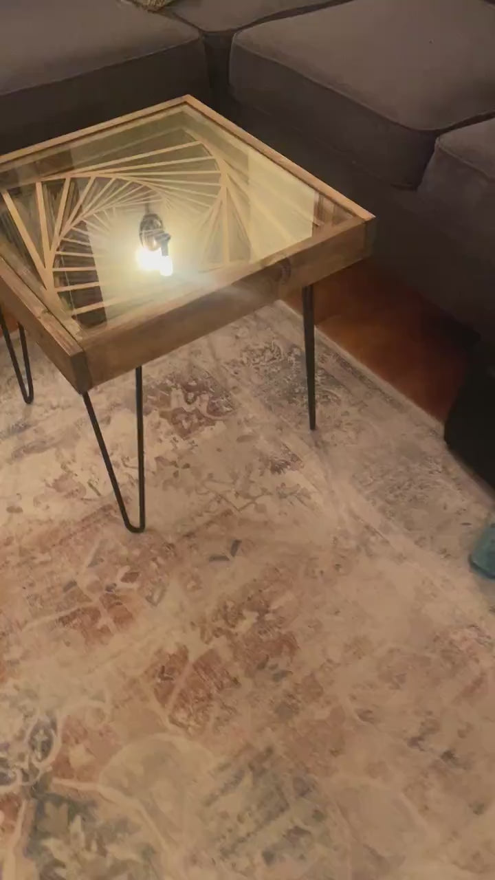 The Rotating End Table